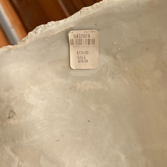 NWT (flaws!) Pottery Barn faux coral wall hanging - Picture 4 of 5